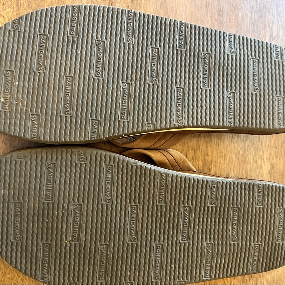 Rainbow Tan Flip-Flops - Picture 3 of 4
